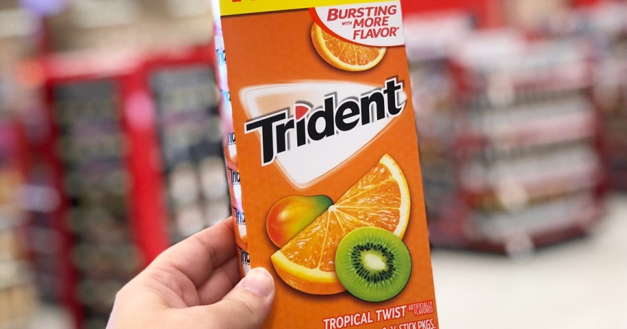 WOW! Trident Sugar-Free Gum 12-Packs ONLY $5.98 Shipped on Amazon