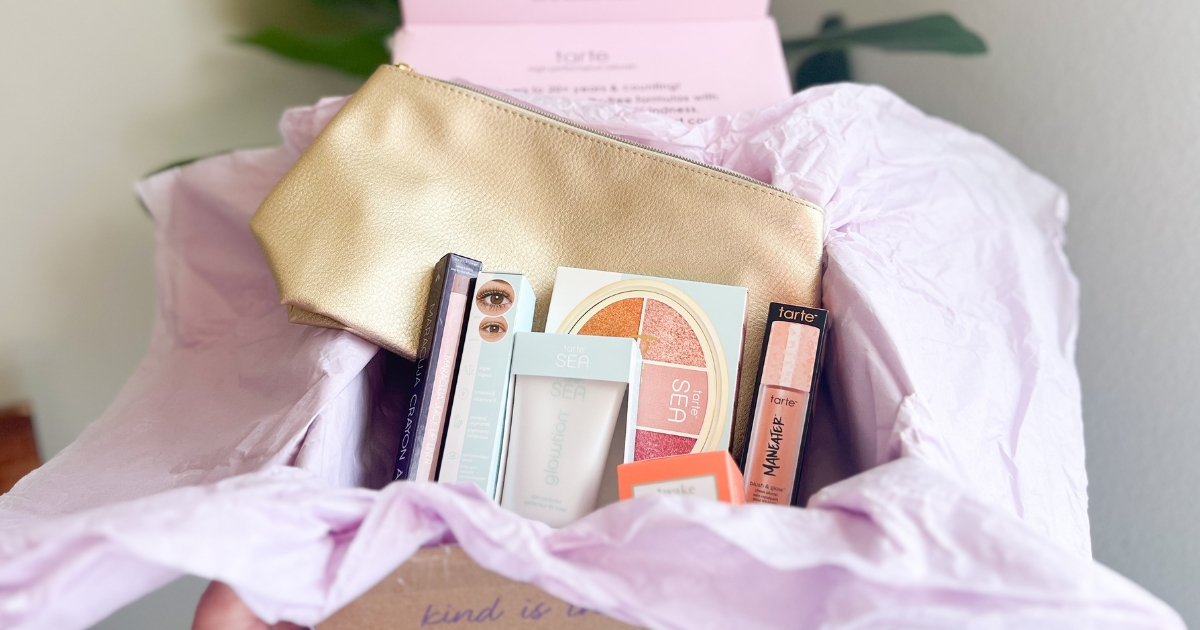 Tarte Custom Beauty Kit w/ 6 FULL-SIZE Products & Makeup Bag ONLY $69 Shipped ($232 Value!)