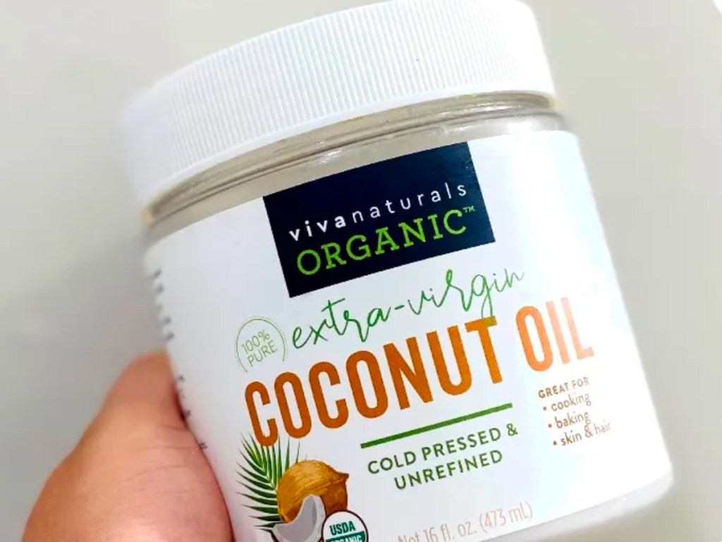 Viva Naturals Organic Coconut Oil 16oz Jar