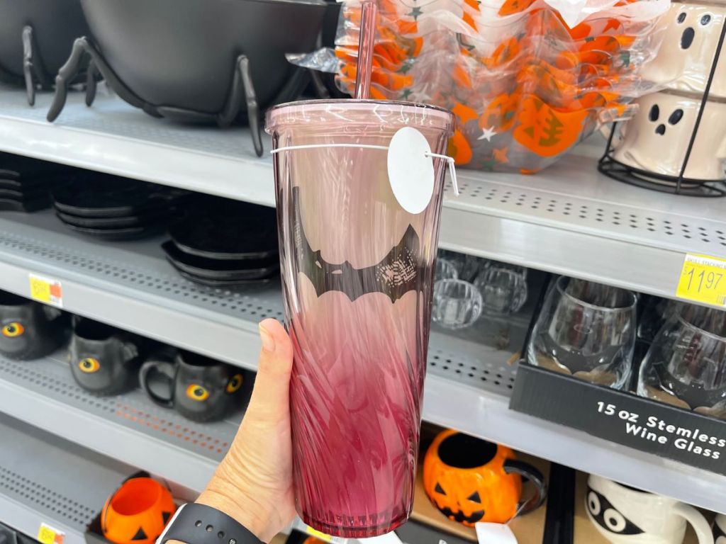 NEW Walmart Halloween Glow in the Dark Tumblers Under 7 Hip2Save