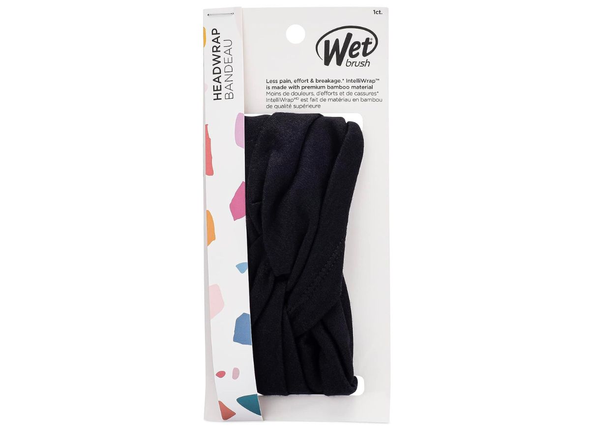 Wet Brush Intellifabric Headwrap in Black