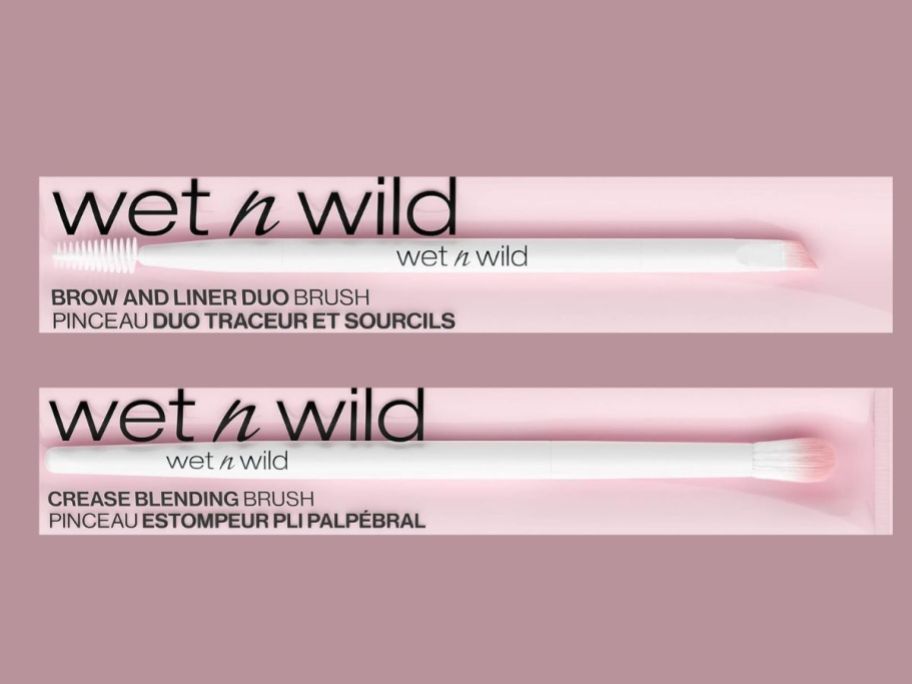 Wet n Wild Brow and Liner and Crease Blending Brushes