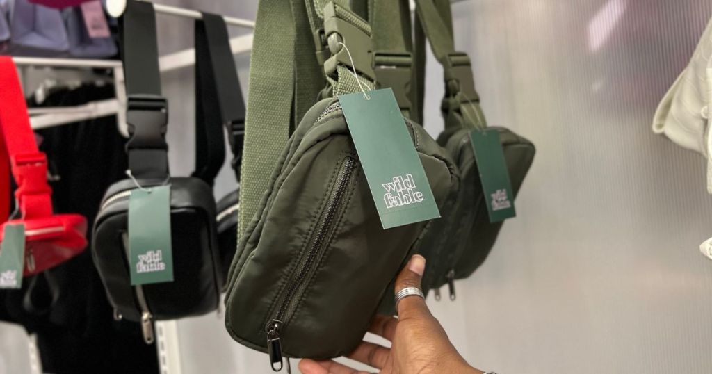 Wild-Fable-Belt-Bag حزم Wild Fable Fanny Packs بسعر 10.50 دولارًا فقط في Target (تشبه حقائب حزام lululemon)