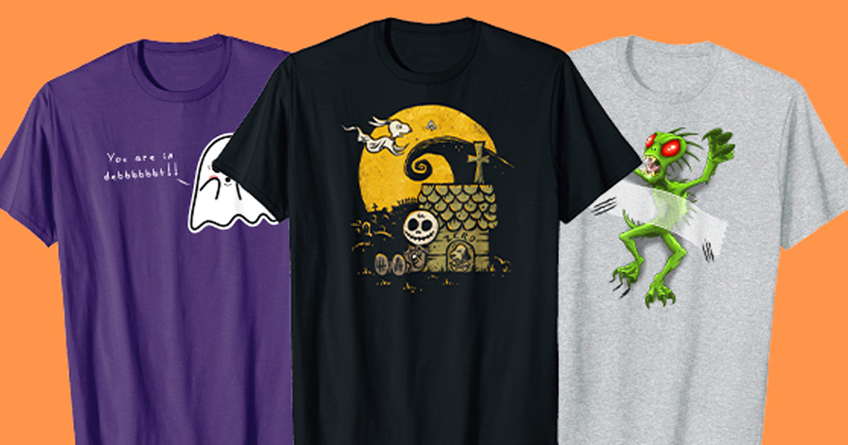 Woot Graphic Tees Only $6 Each Shipped | Lots of Cute Fall & Halloween Styles