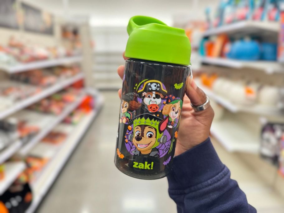 Zak Halloween Paw Patrol Water Bottle