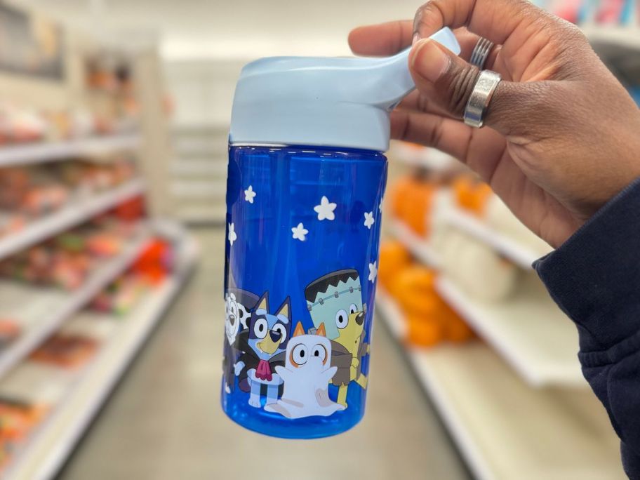 Zak Leak Proof Halloween Bluey Water Bottle