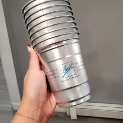 Recyclable Ball Aluminum Cups 30-Pack Only $14.99 Shipped on Amazon (Step Aside, Red Plastic Cups!)
