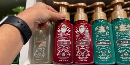 50% Off Bath & Body Works Christmas Sale | Holiday Hand Soaps, Candles, & More Just $3.97