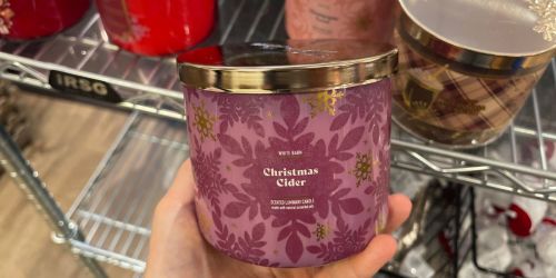 Bath & Body Works 3-Wick Candles from $10.62 Each (Regularly $25)