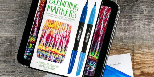 Crayola 16-Piece Blending Markers Just $9.79 on Amazon (Regularly $22)