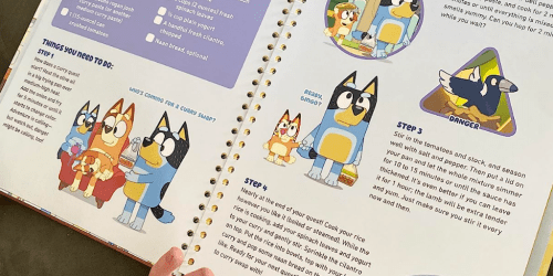 Top 10 Kids Cookbooks on Sale Now – Including the Popular Bluey Favorite That’s Just $8.49!