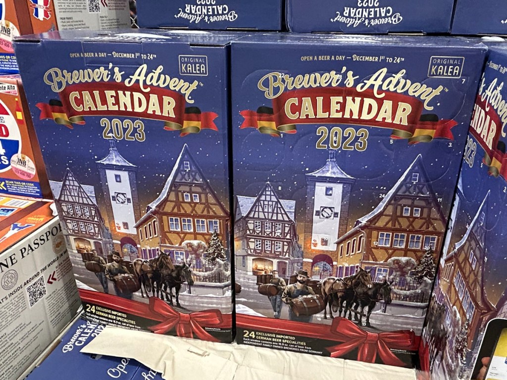 brewers been advent calendar box