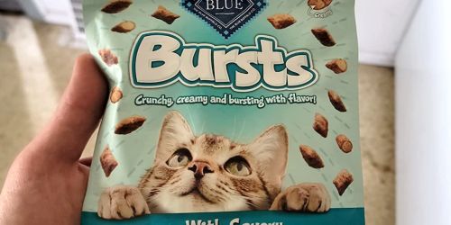 Blue Buffalo Bursts Crunchy Cat Treats 5oz Bag Just $1.79 Shipped on Amazon (Regularly $5)