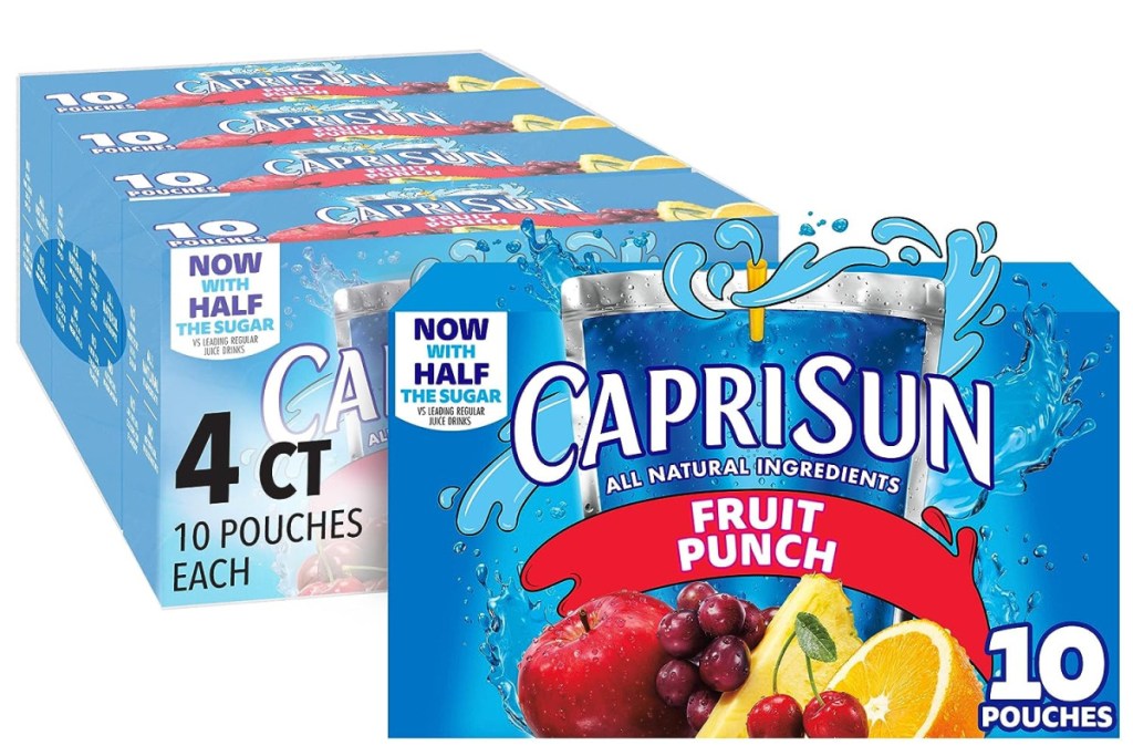 capri sun fruit punch 40 pack