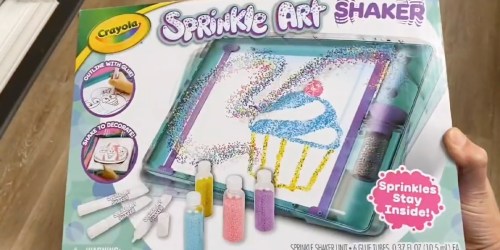 Crayola Sprinkle Art Shaker Kit Only $12 on Amazon (Regularly $25)
