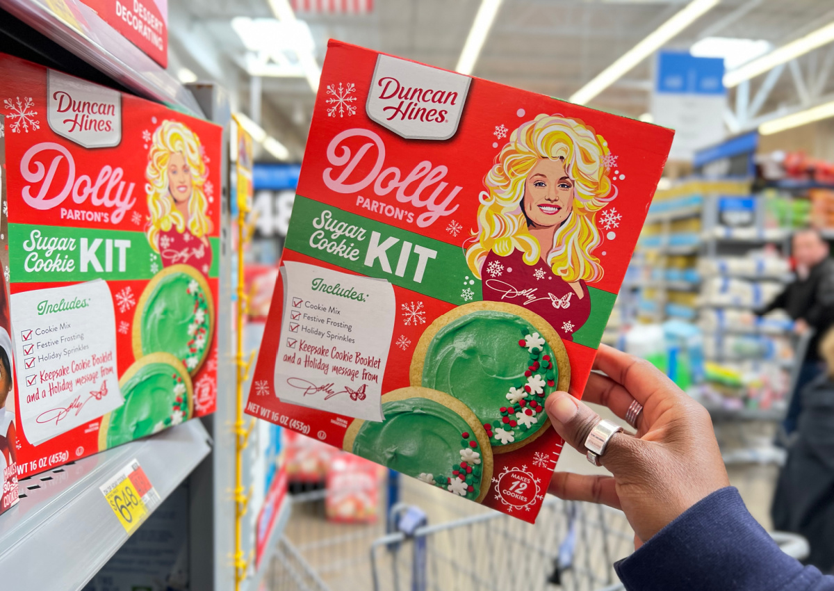 Duncan Hines Dolly Parton's Holiday Sugar Cookie Kit Now Available at