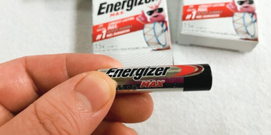 FREE Energizer Max Batteries 24-Pack w/ New Customer Code – Today Only!