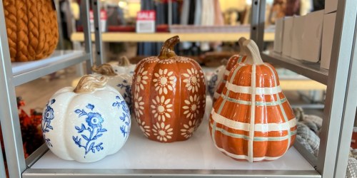 Save on NEW Kohl’s Fall Decor – Including Pumpkins, Throw Pillows, Rugs, & More!