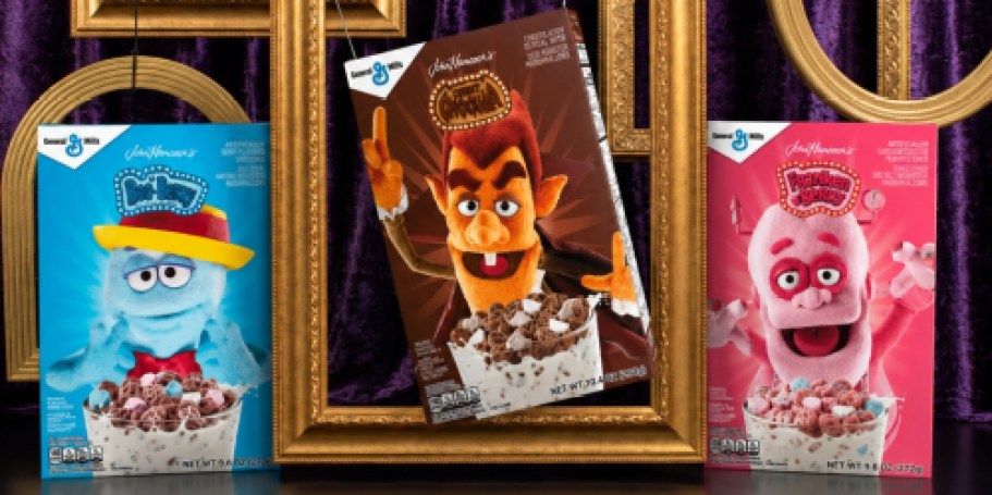 Monster Cereals Are Back! Grab Count Chocula, Boo Berry, & Franken Berry Before They’re Gone