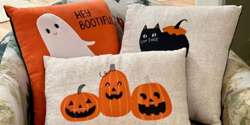 Grab Adorable $10 Halloween Throw Pillows at Target!