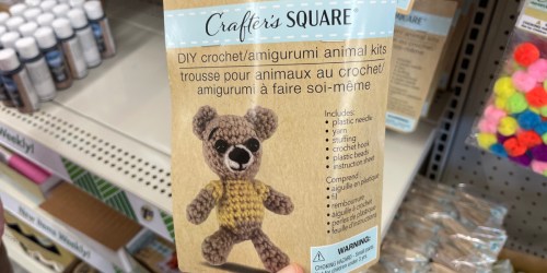 Crafter’s Square Amigurumi Animal Kits Just $1.25 at Dollar Tree | Tons of Options