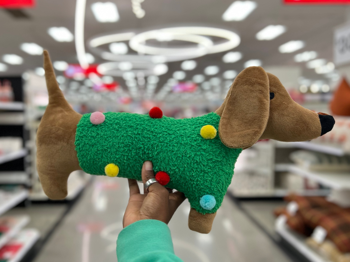 Target Christmas Throw Pillows ONLY 10 Hip2Save