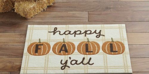 Kohl’s Fall Rugs from $7.49 (Regularly $25) | Fun Halloween Designs Included!