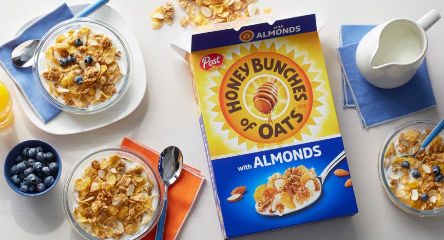Honey Bunches of Oats Cereal with Almonds Just $1.84 Shipped on Amazon