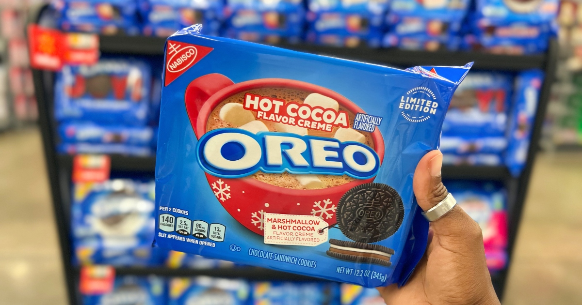 Walmart Is Selling A Box Of Different Types Of Oreos