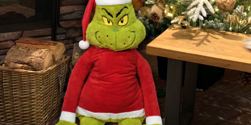 HUGE 4-Foot Nightmare Before Christmas or Grinch Jumbo Plush Only $29 at Walmart