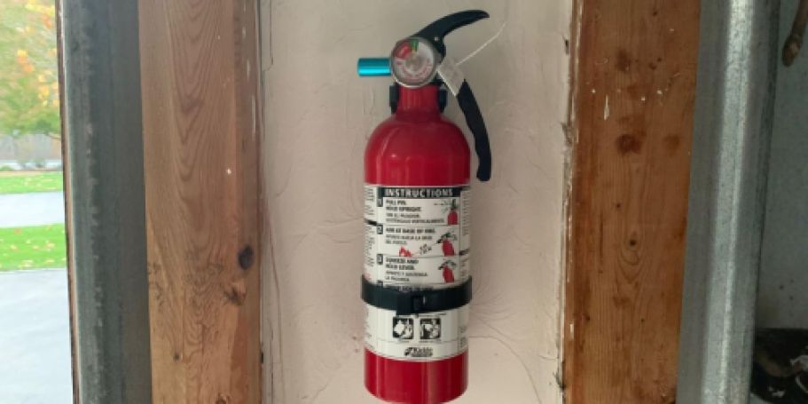 Kidde Fire Extinguisher Just $14 on Amazon (Reg. $25)
