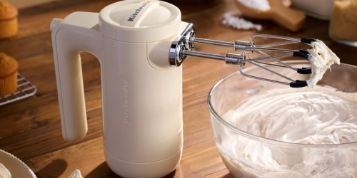 KitchenAid Cordless Hand Mixer w/ Flex Edge Beaters from $70 Shipped (We Love the Self-Standing Design!)