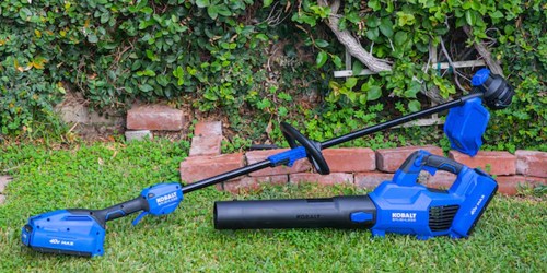 $90 Off Kobalt Cordless String Trimmer & Leaf Blower Kit on Lowes.com + Free Shipping