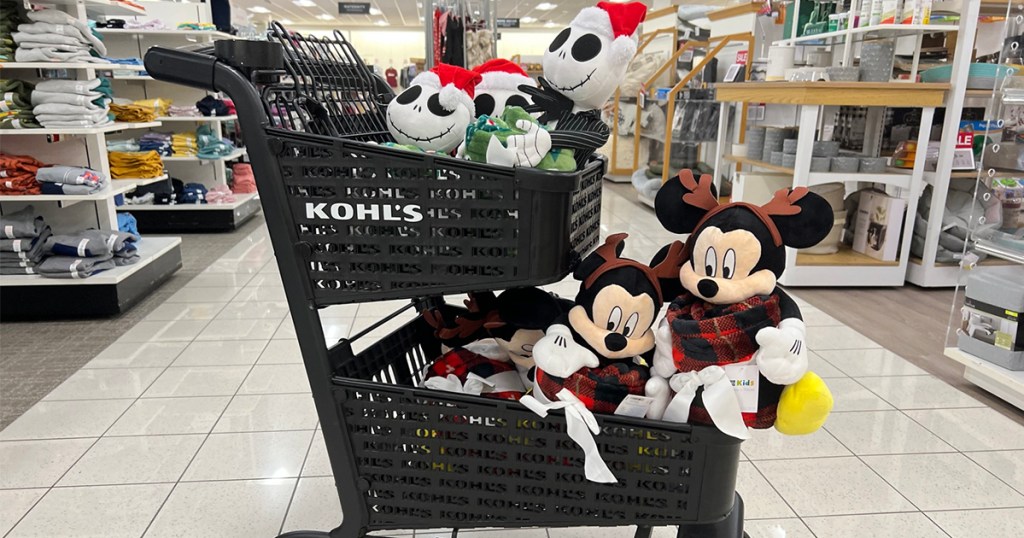 jack skellington and mickey mouse buddy sets in cart