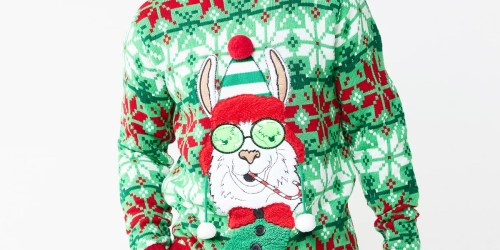 Men’s Ugly Christmas Sweaters as Low as $14.70 on Kohls.com (Regularly $60)