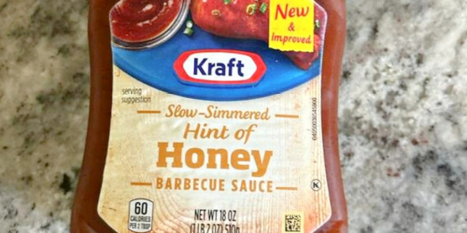 Kraft Hint of Honey 18oz BBQ Sauce Just $1 Shipped on Amazon