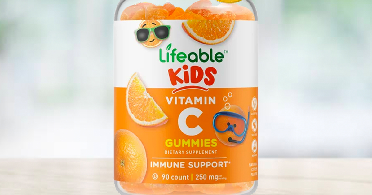 Lifeable Kids Vitamin C Gummies 90-Count Only $5.42 Shipped on Amazon