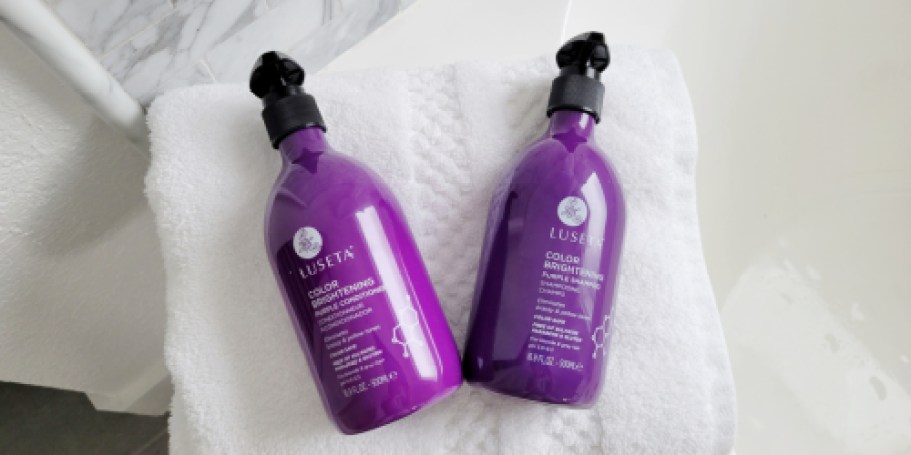 50% Off Luseta Purple Shampoo & Conditioner Set + Free Shipping on Amazon