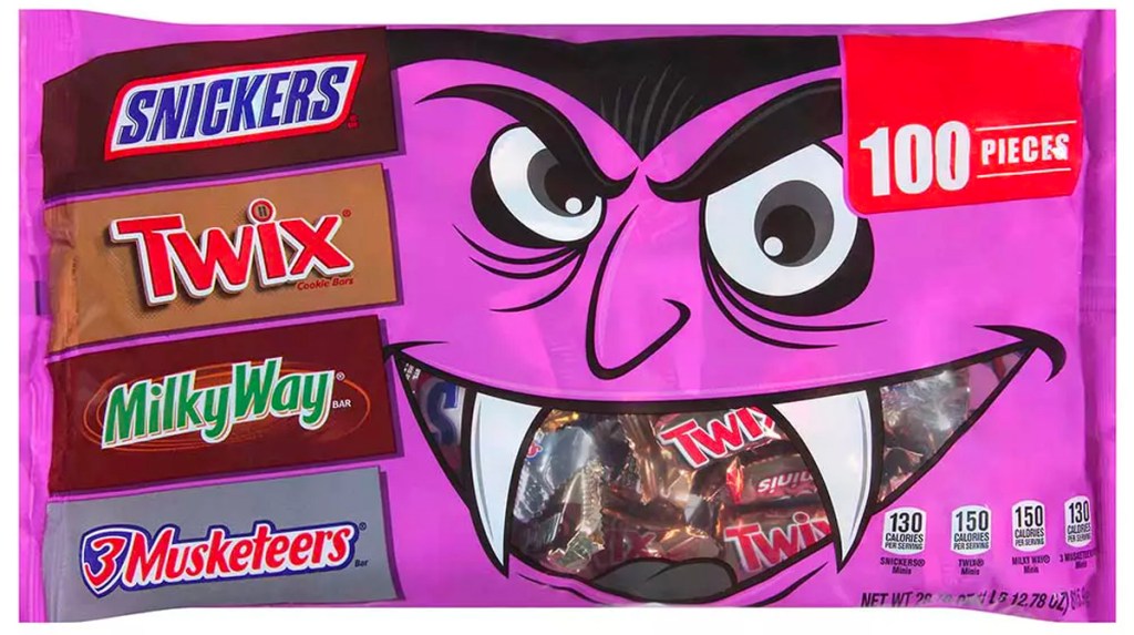 mars halloween candy pack