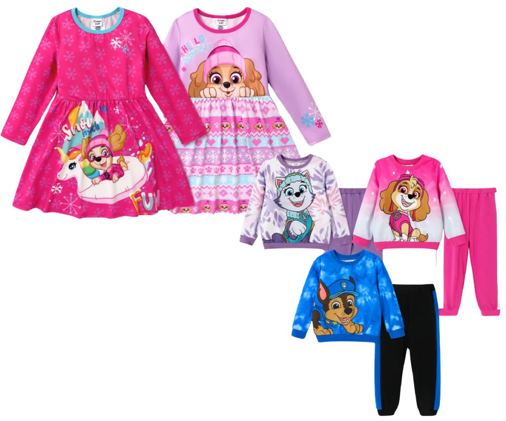 paw patrol kids dresses and outfits