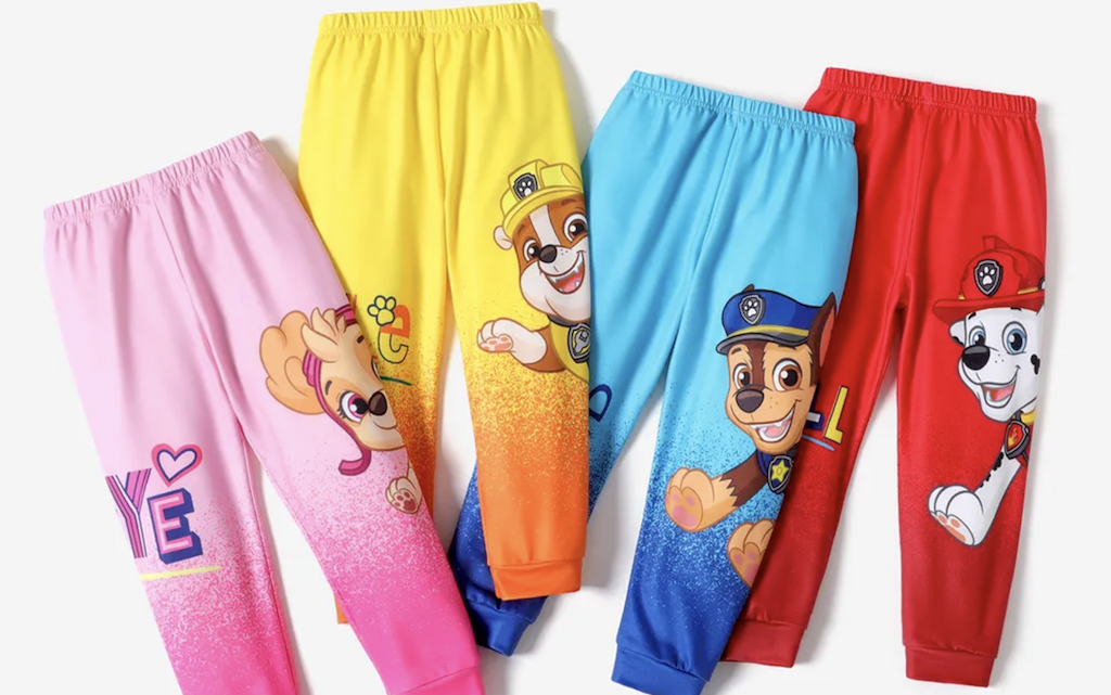 Paw Patrol Kids Clothing from $3.74 (Hoodies, Pants, Pajamas, & More)