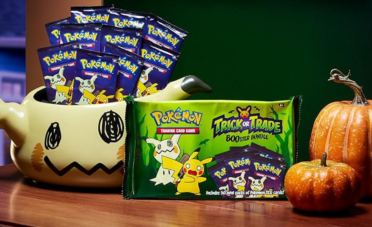 Pokemon Halloween BOOster 50-Pack Just $18.49 Shipped on Kroger.com (Fun for Trick or Treaters)