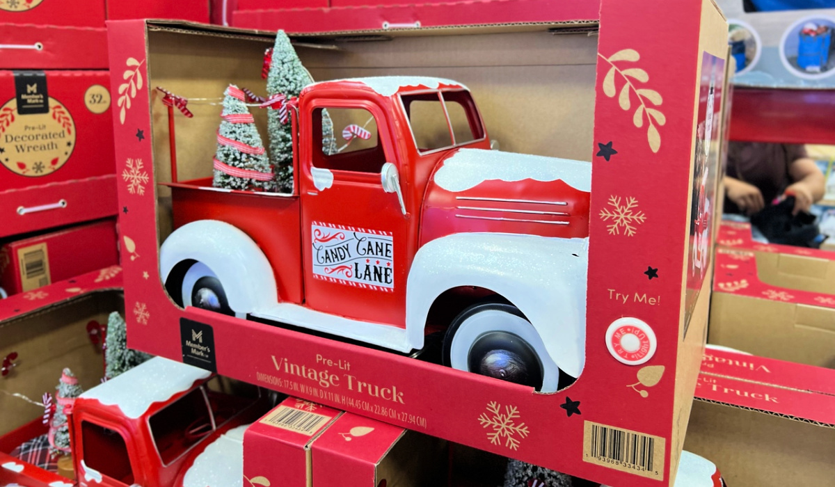 Sam’s Club Vintage Holiday Truck Just $29.98 (Regularly $40) | Includes ...