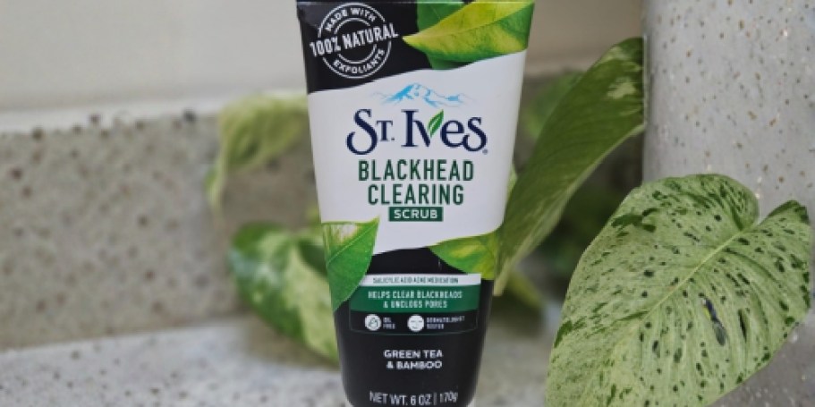 St. Ives Blackhead Clearing Face Scrub Just $2.58 on Amazon