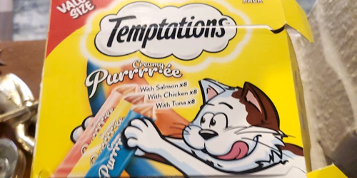 Temptations Creamy Puree Cat Treats 16-Count Pack Only $3 Shipped on Amazon (Reg. $9)