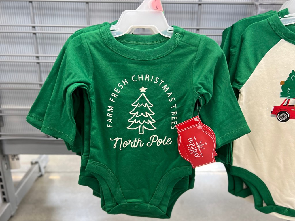 Walmart Baby & Toddler Christmas Clothes Starting at ONLY $5.48