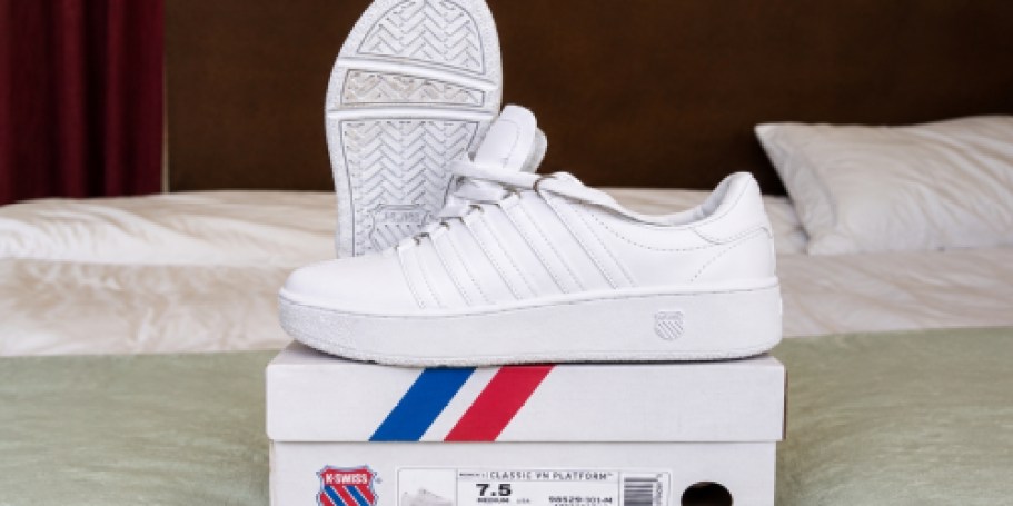 Up to 55% Off K-Swiss Shoes & Apparel for Prime Members