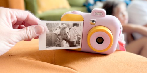 Kids Instant Print Camera Just $19 on Amazon | Print & Download Images