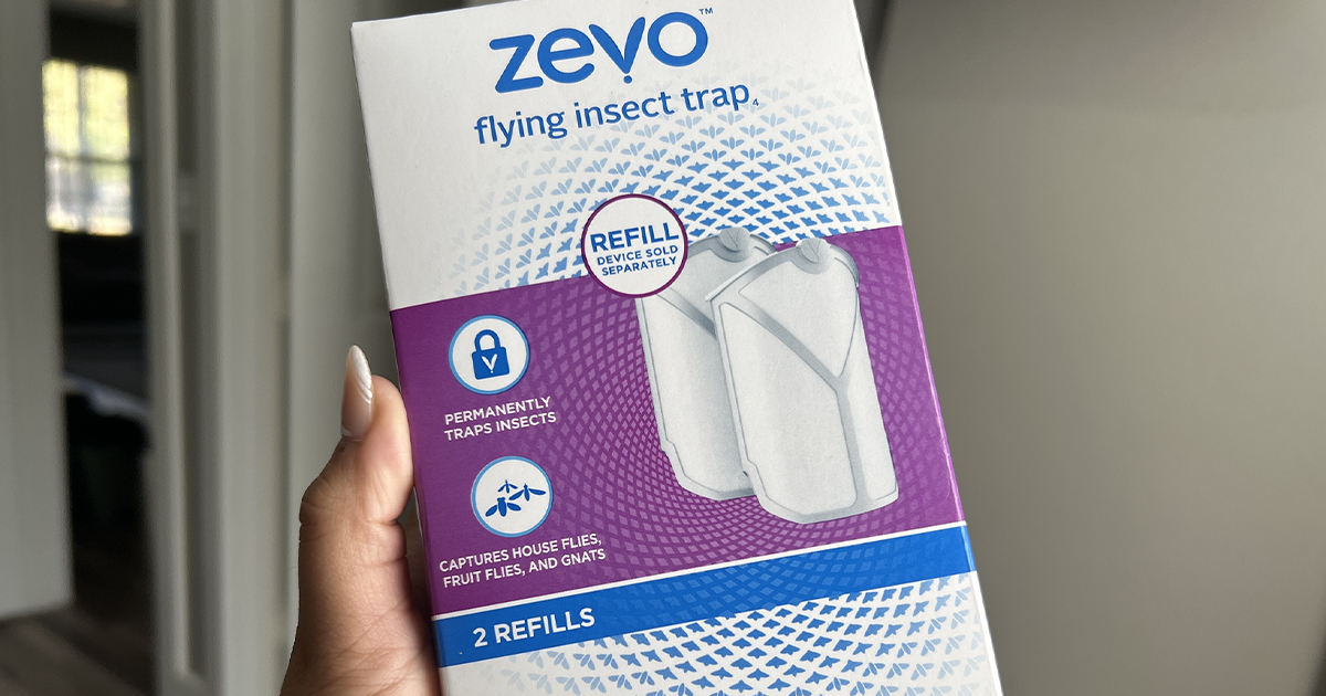 Zevo Flying Insect Trap Starter Kit w/ 2 Devices + 6 Refills Possibly Just  $23.91 at Sam's Club