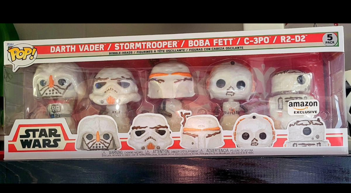 Lot 6 Figurines Funko Pop Star Wars – Édition Christmas Snowman – Collection Complète